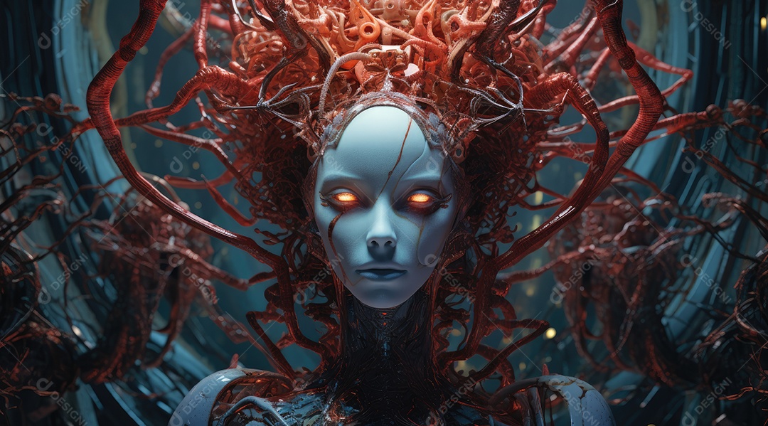 Rainha mãe da colmeia alienígena