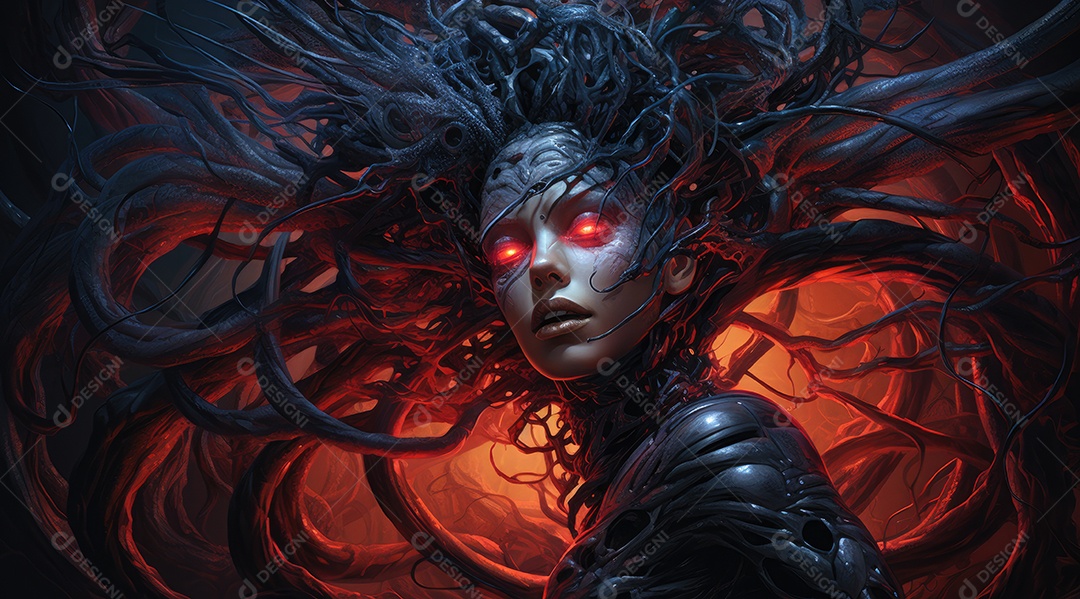 Rainha mãe da colmeia alienígena