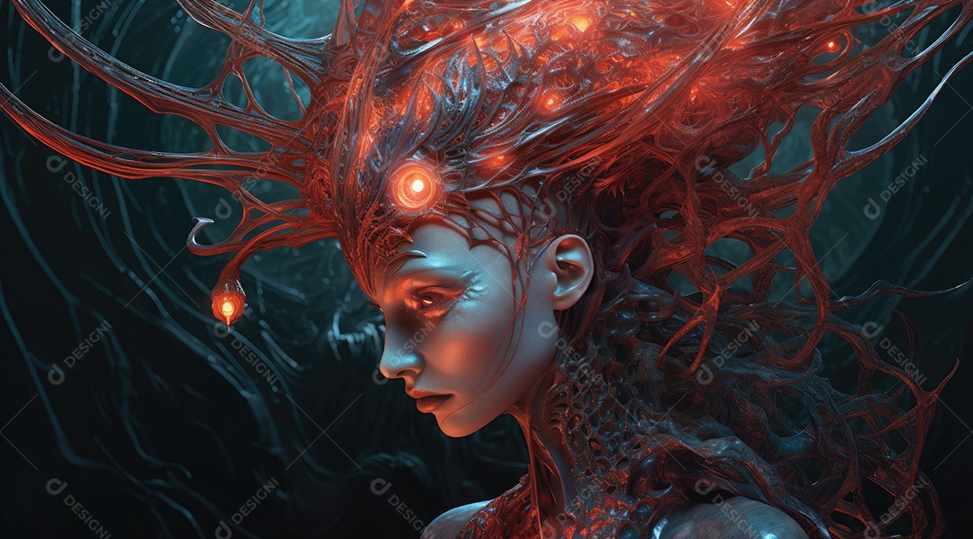 Rainha mãe da colmeia alienígena