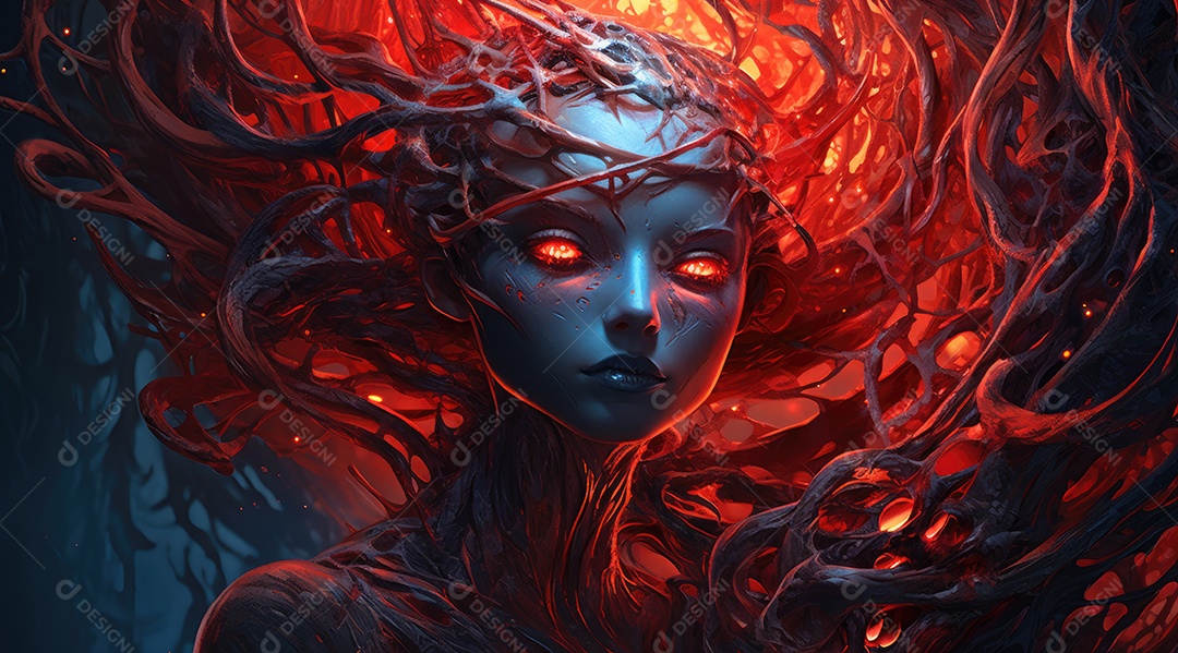 Rainha mãe da colmeia alienígena