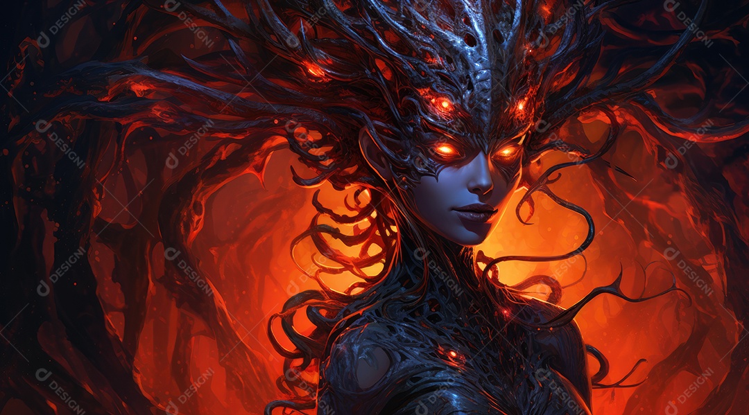 Rainha mãe da colmeia alienígena