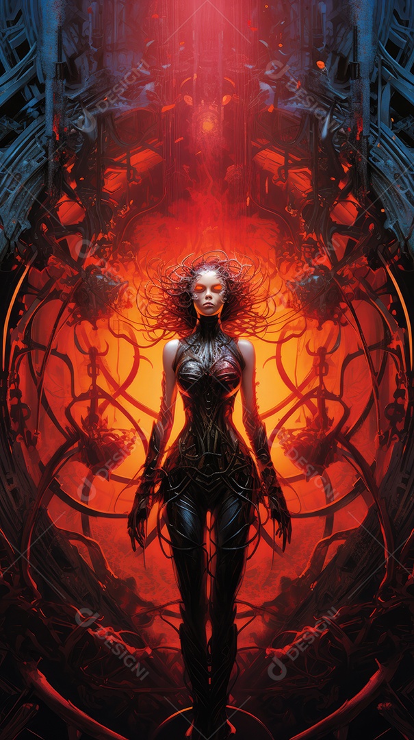 Rainha mãe da colmeia alienígena