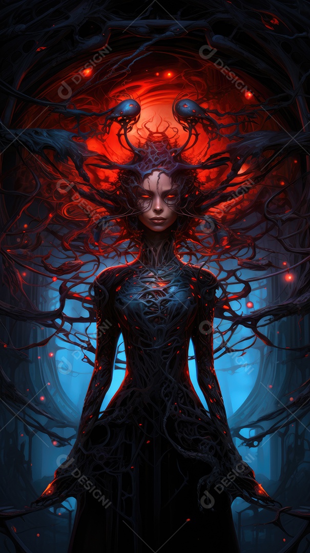 Rainha mãe da colmeia alienígena