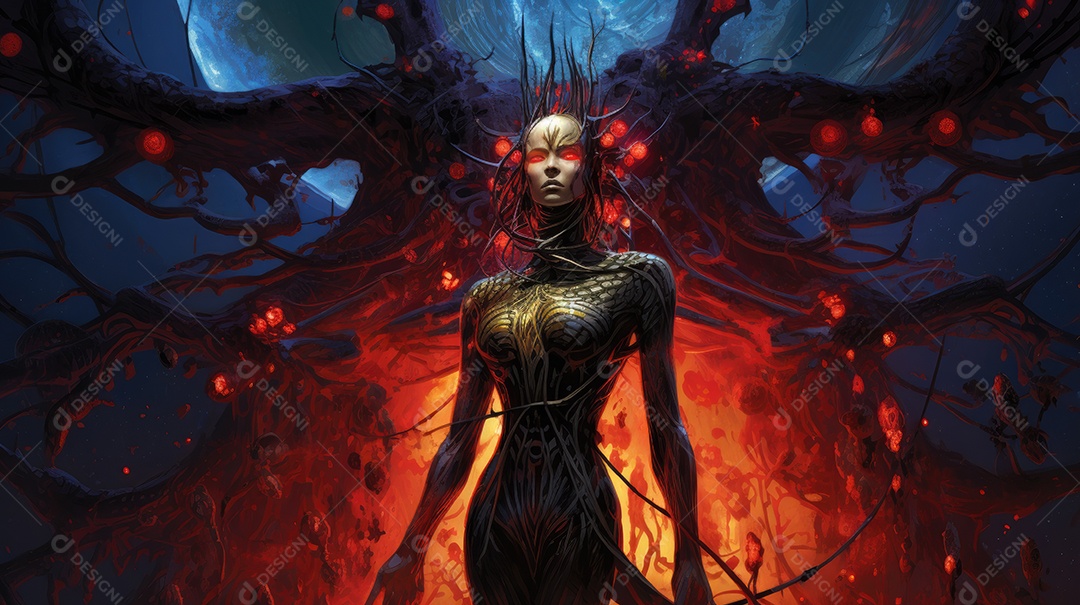 Rainha mãe da colmeia alienígena