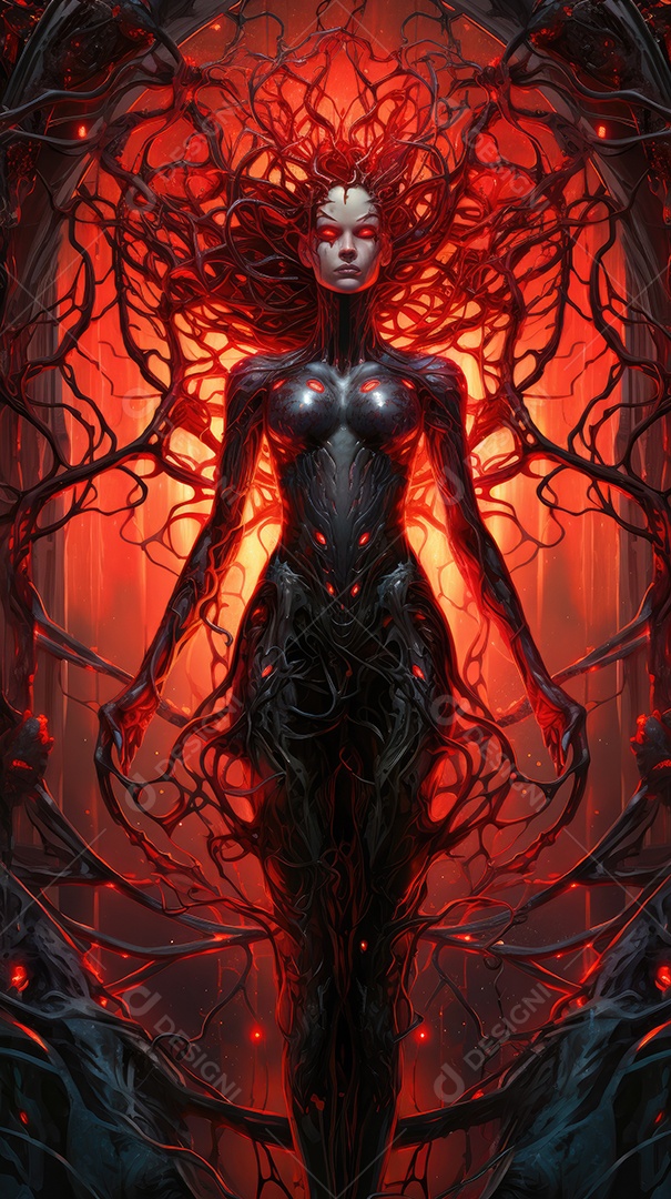 Rainha mãe da colmeia alienígena