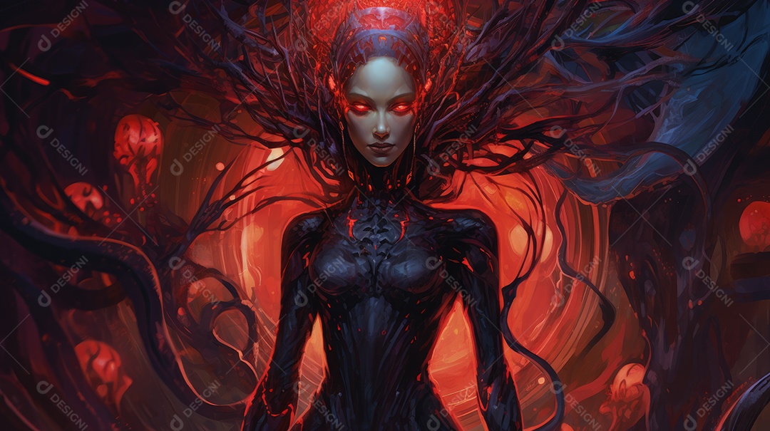 Rainha mãe da colmeia alienígena