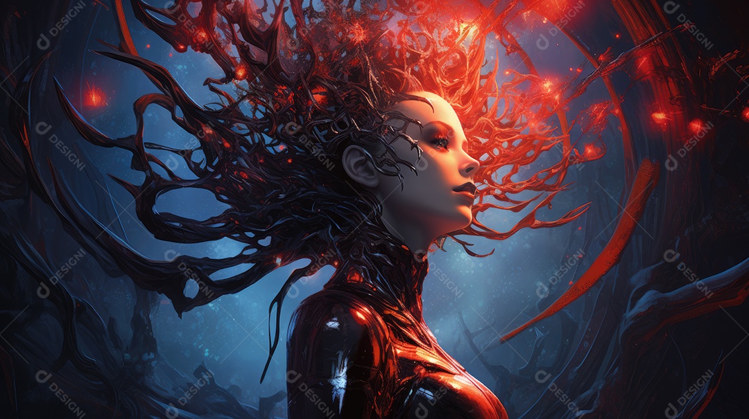 Rainha mãe da colmeia alienígena