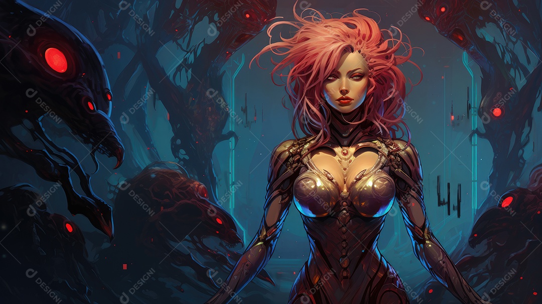 Rainha mãe da colmeia alienígena