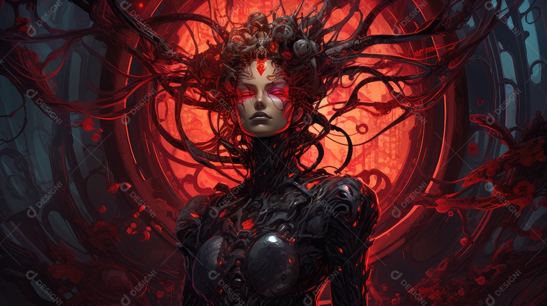 Rainha mãe da colmeia alienígena