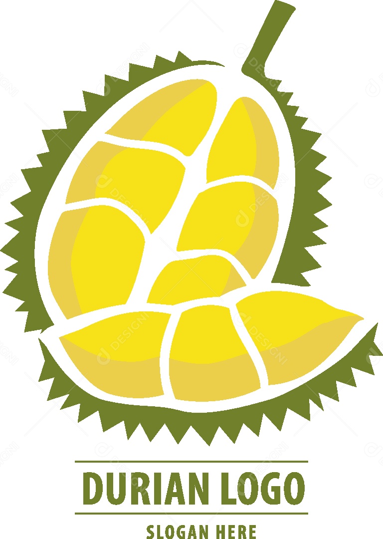 Logo Durião Ilustração Vetor EPS