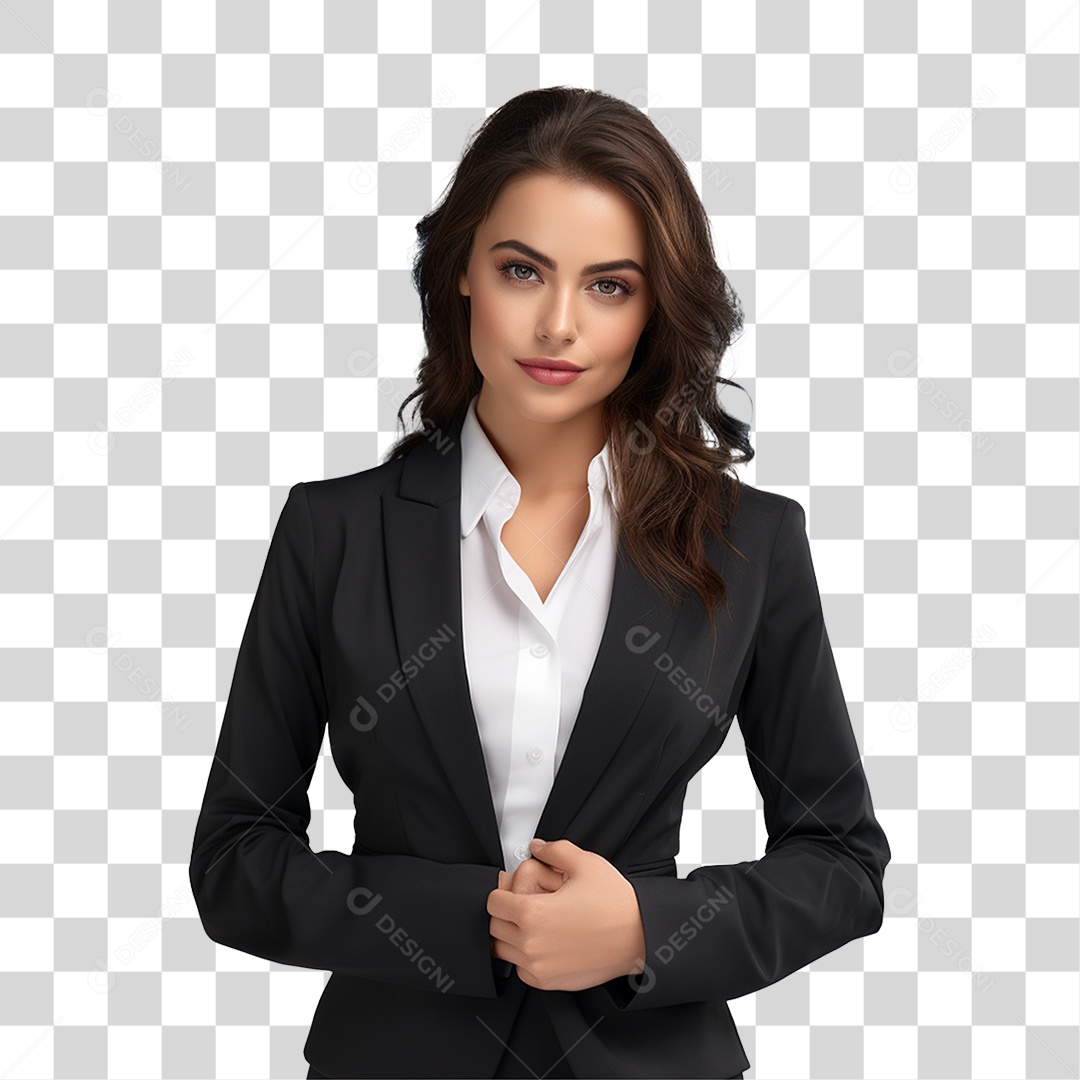 Mulher Empresaria PNG Transparente
