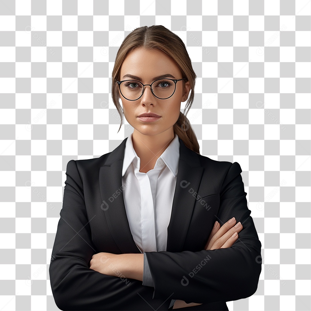 Mulher Empresaria PNG Transparente
