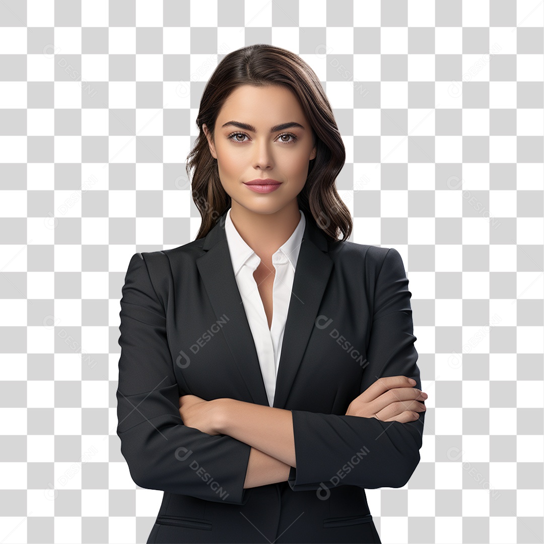 Mulher Empresaria PNG Transparente