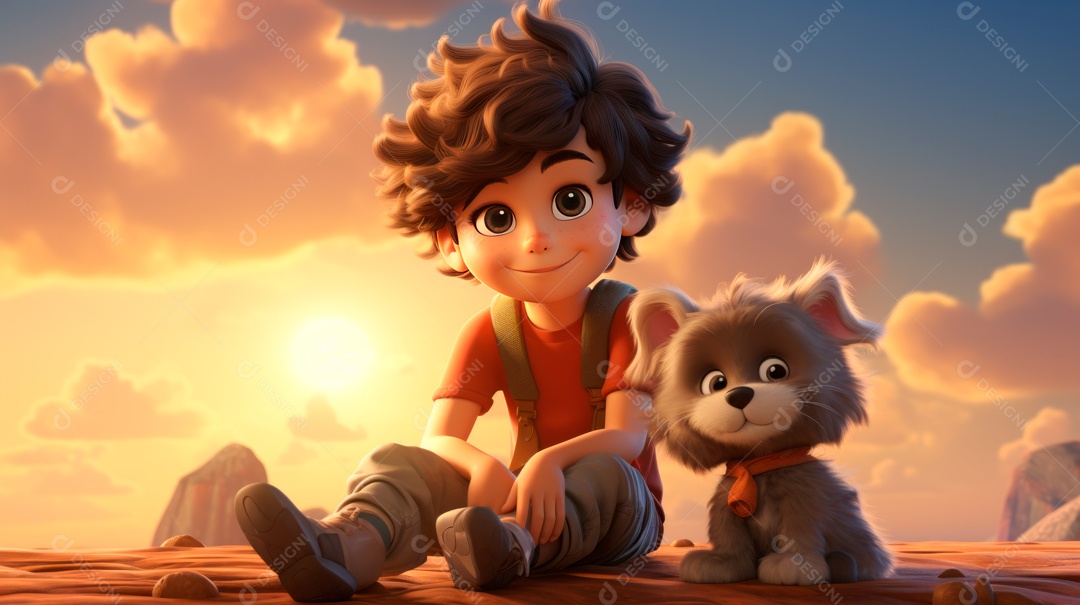 Dia Mundial do Atum, 2 de maio, estilo Desenho 3D.