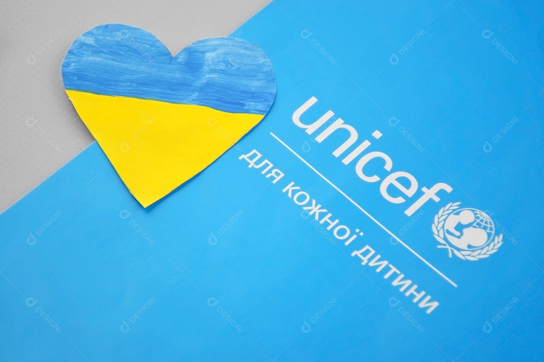 UNICEF Bandeira do Fundo Internacional para a Infância das Nações Unidas