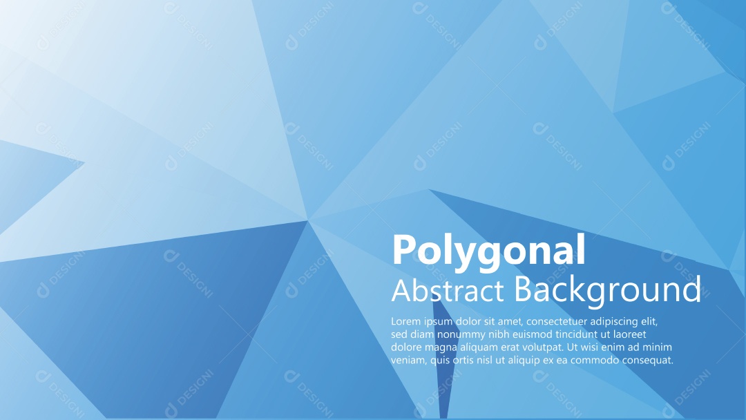 Background Poligonal Ilustrações Vetor EPS