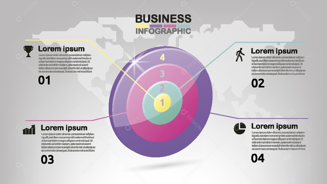 Infográfico Ilustração Vetor EPS