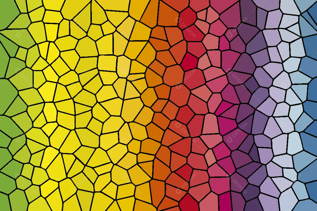 Background Vitral Colorido Abstrato Vetor EPS