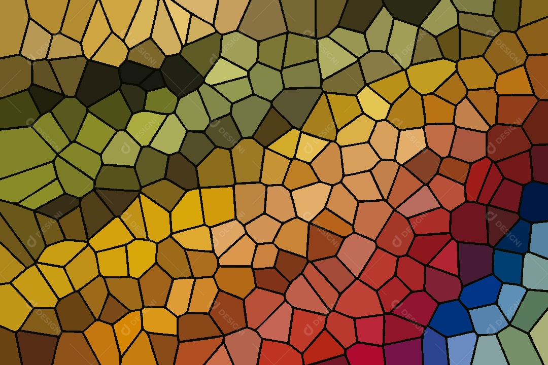 Background Vitral Colorido Abstrato Vetor EPS