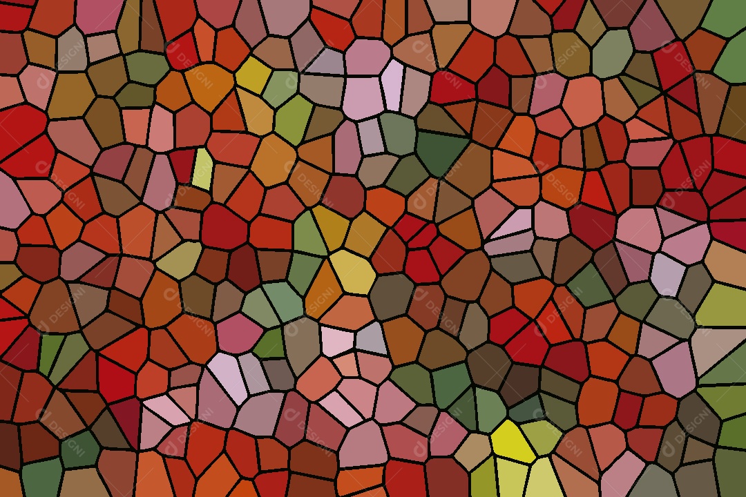 Background Vitral Colorido Abstrato Vetor EPS