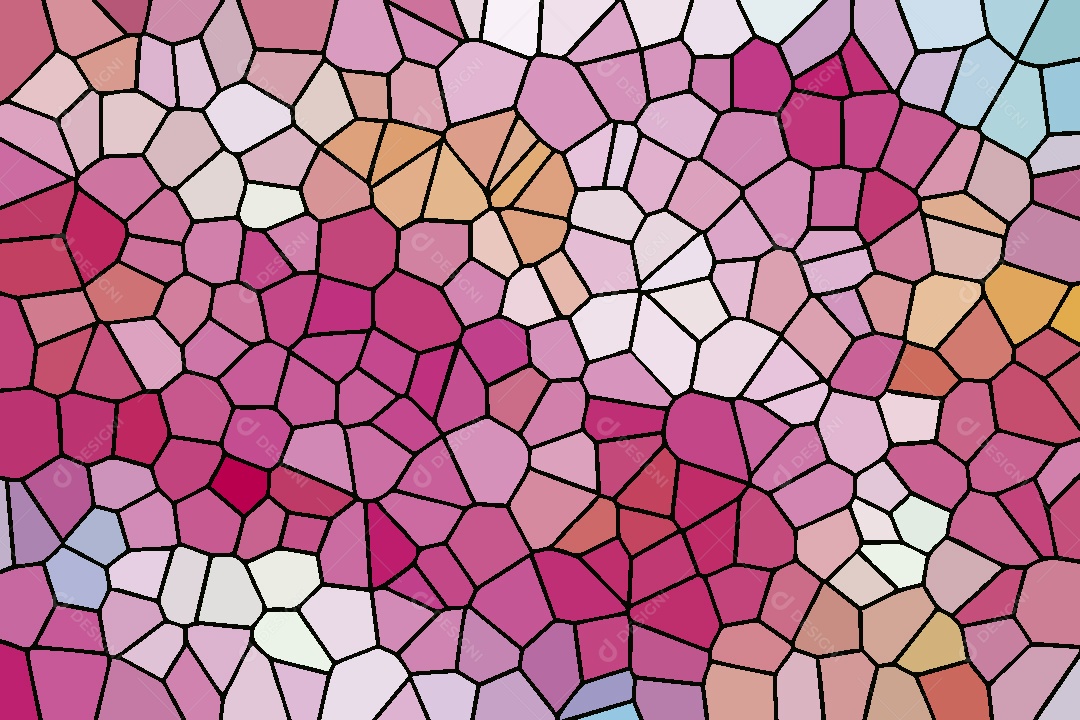 Background Vitral Colorido Abstrato Vetor EPS