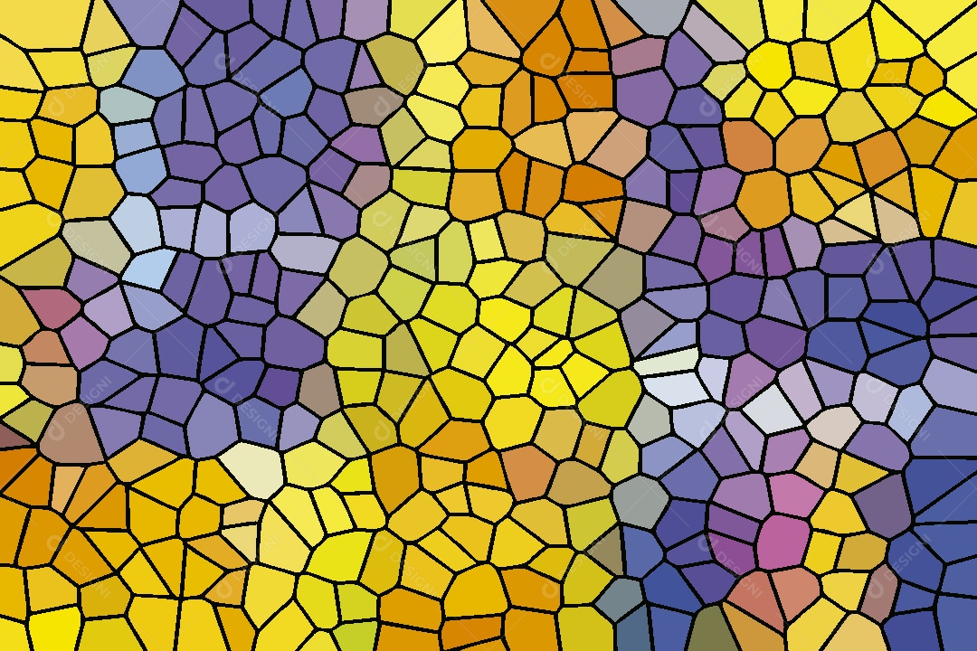 Background Vitral Colorido Abstrato Vetor EPS