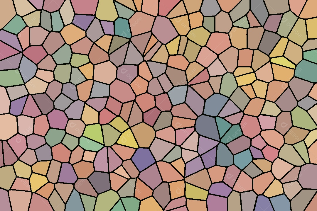 Background Vitral Colorido Abstrato Vetor EPS