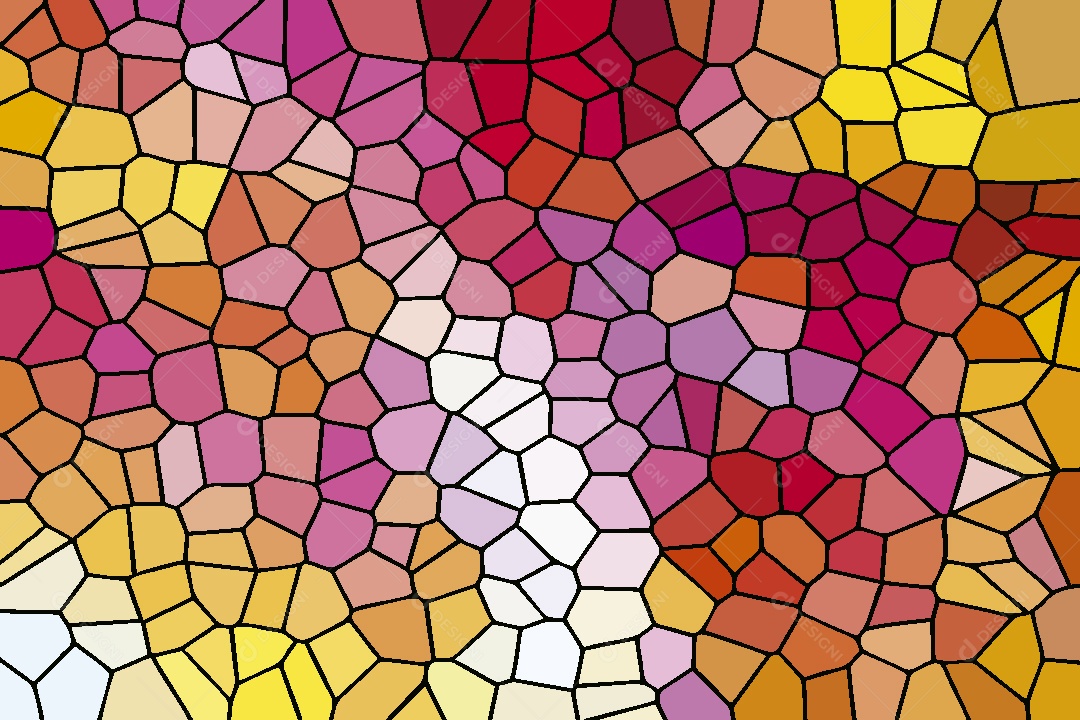 Background Vitral Colorido Abstrato Vetor EPS