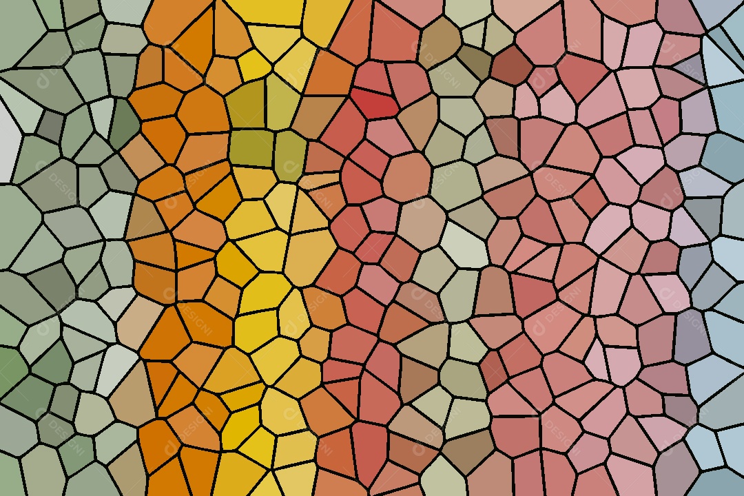 Background Vitral Colorido Abstrato Vetor EPS