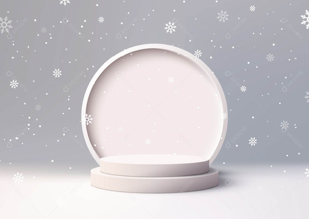 Modelo de Pódio Ilustração Vetor EPS