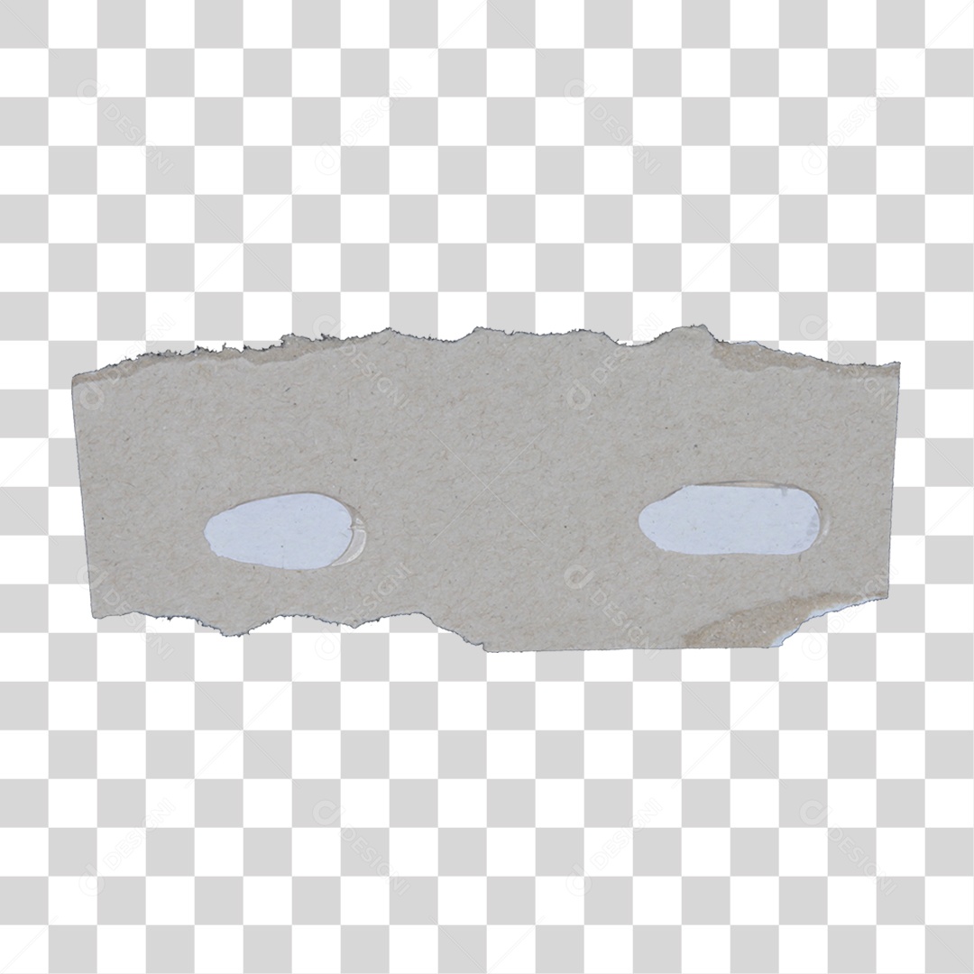 Pedaço de Papel Rasgado PNG Transparente