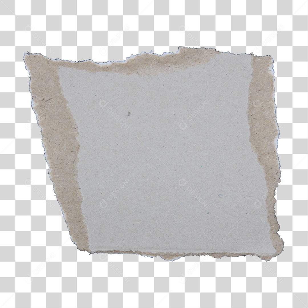 Pedaço de Papel Rasgado PNG Transparente