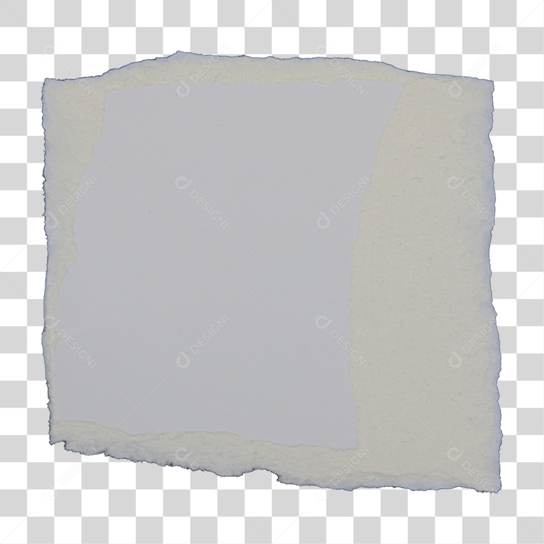 Pedaço de Papel Rasgado PNG Transparente