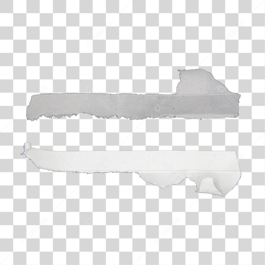 Pedaço de Papel Rasgado PNG Transparente