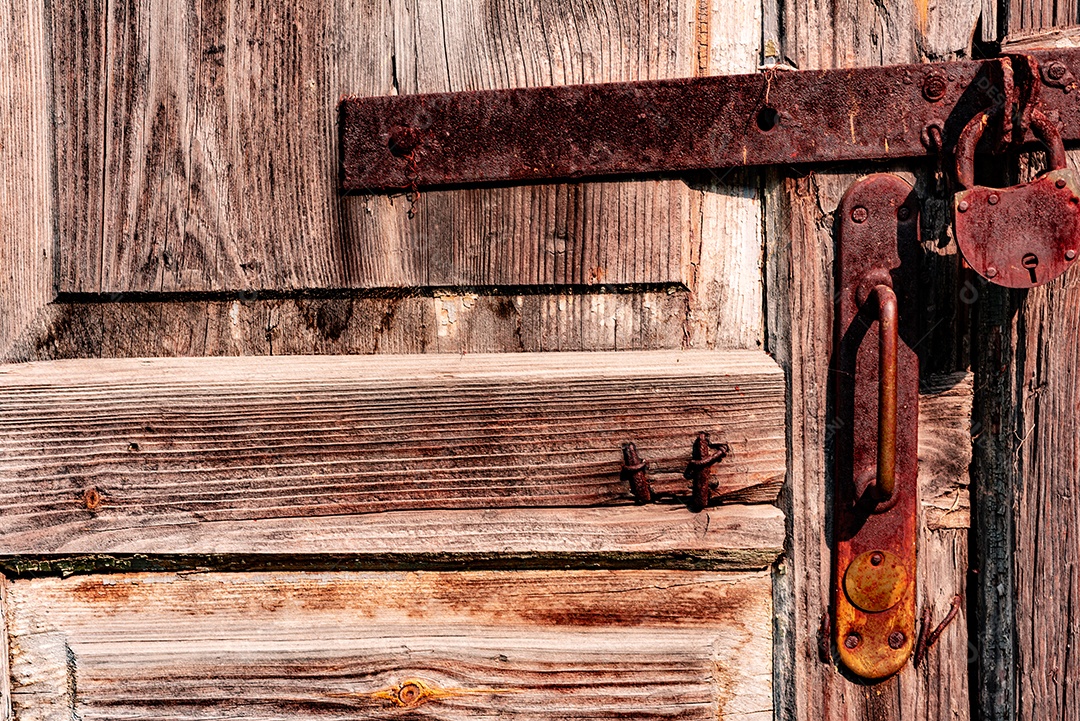 Textura, madeira, parede, pode ser usada como fundo. Textura de madeira com arranhões e rachaduras