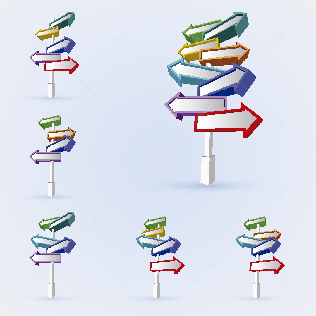 Modelo de Infográfico Ilustração Vetor EPS