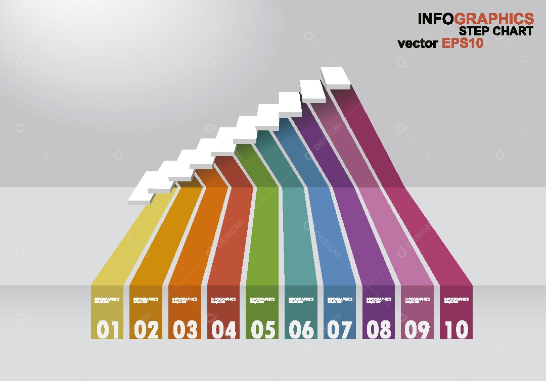 Infográfico Ilustração Vetor EPS