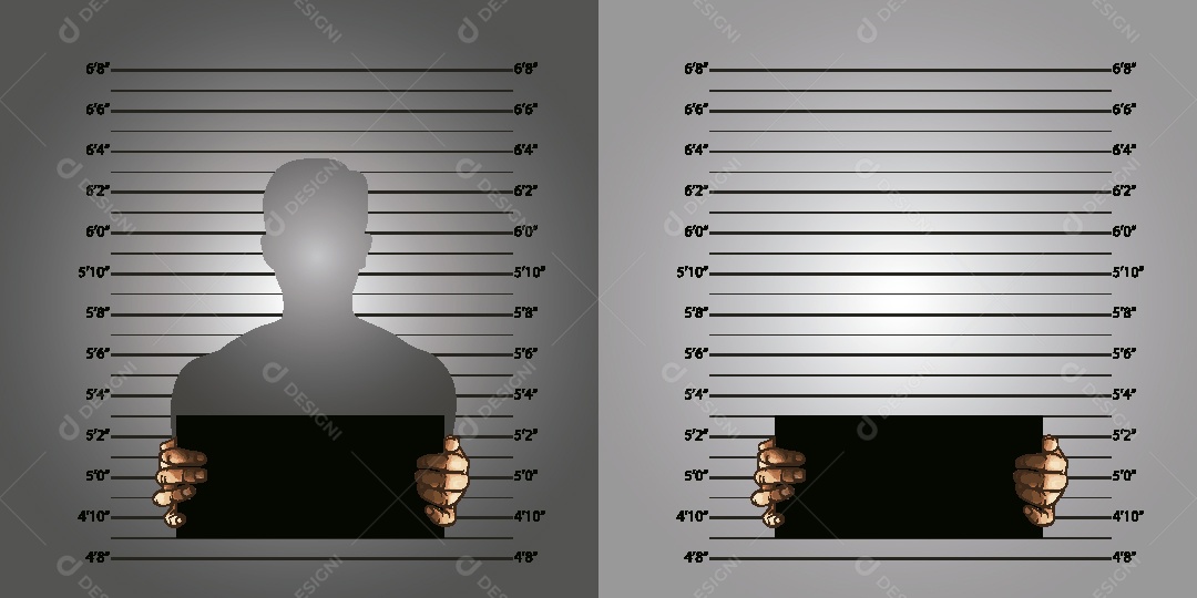 Background de Policial Ilustração Vetor EPS