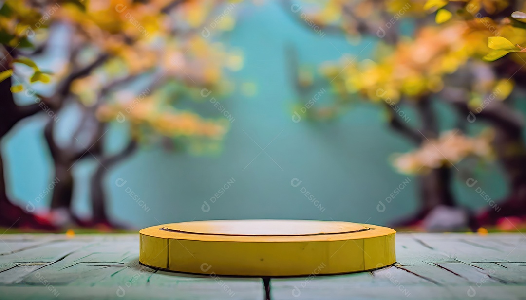 Conceito de dia dos namorados. Pódio de pedestal de cilindro rosa e 3D realista com lâmpada de néon brilhante. Uma cena mínima para a vitrine do palco dos produtos.