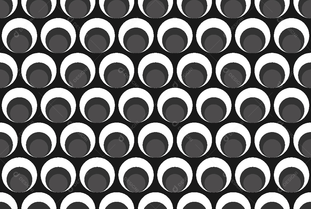 Background  de Círculos Ilustração Vetor EPS