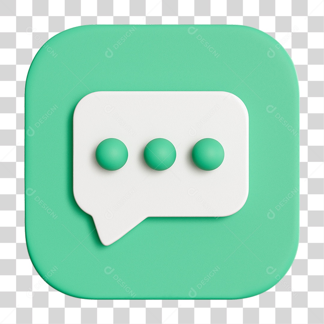 Ícone Mensagem PNG Transparente