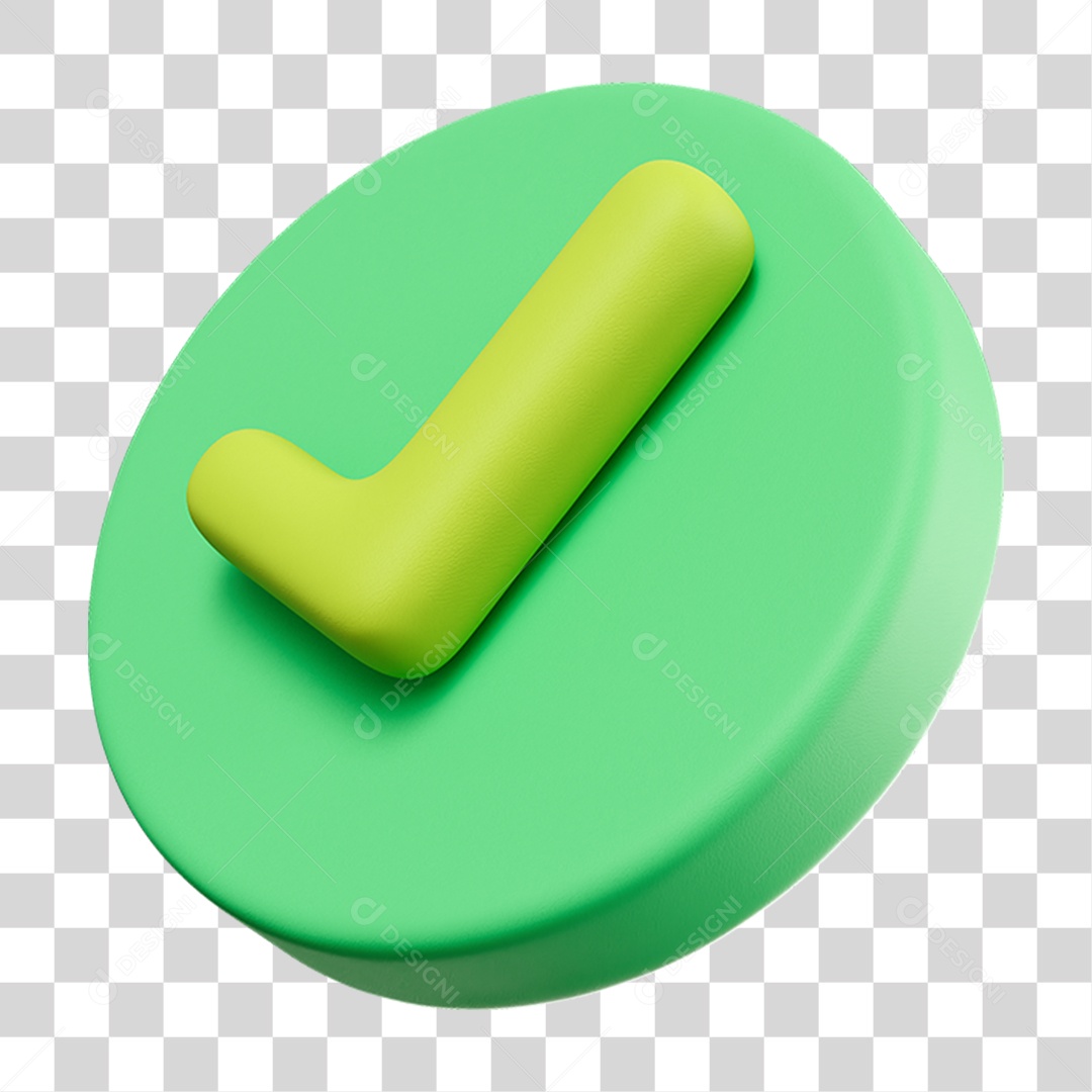 Ícone Sinal de Confirmação PNG Transparente