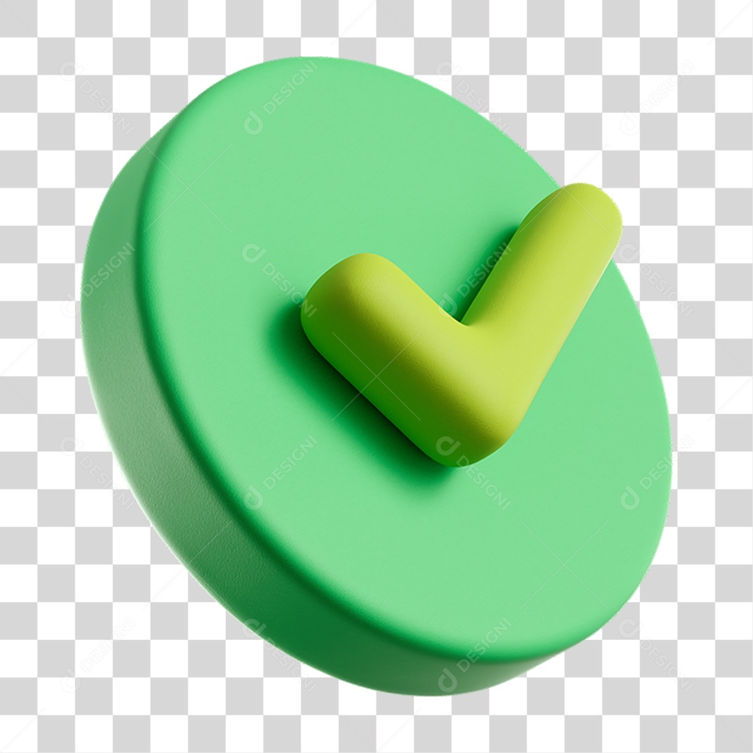 Ícone Sinal de Confirmação PNG Transparente