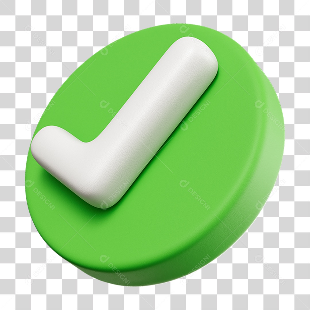 Ícone Sinal de Confirmação PNG Transparente