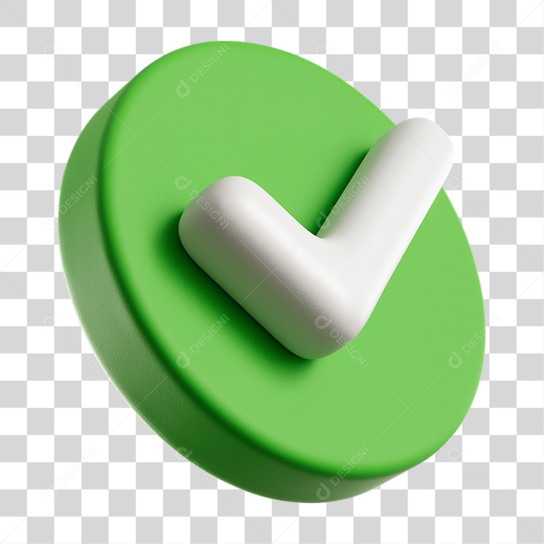 Ícone Sinal de Confirmação PNG Transparente