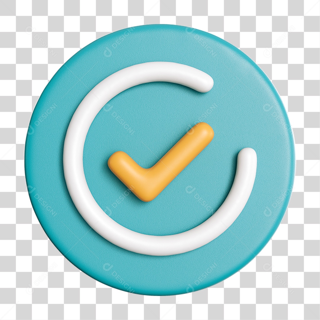 Ícone Sinal de Confirmação PNG Transparente