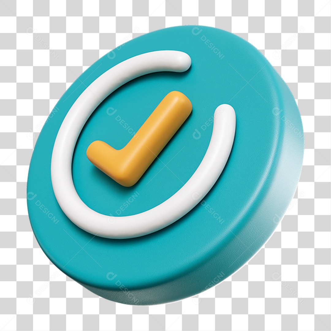 Ícone Sinal de Confirmação PNG Transparente