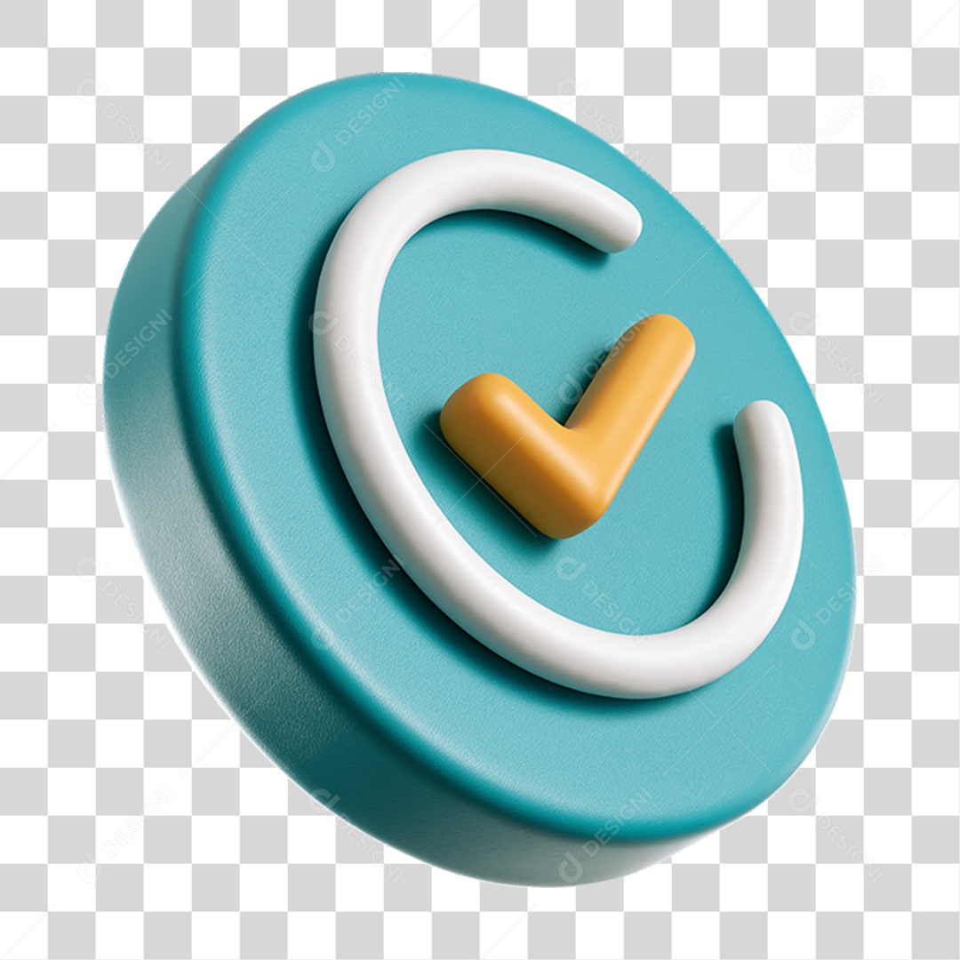 Ícone Sinal de Confirmação PNG Transparente