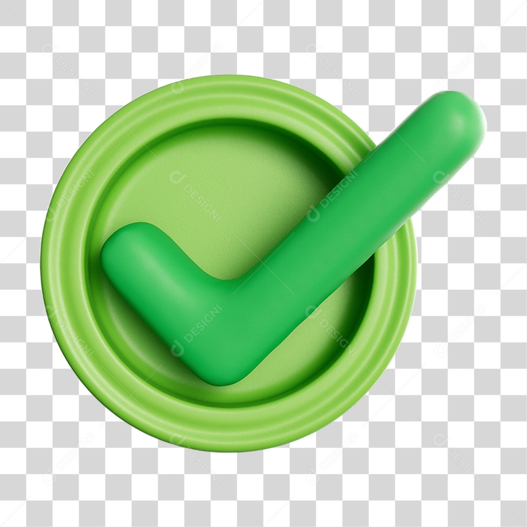 Ícone Sinal de Confirmação PNG Transparente