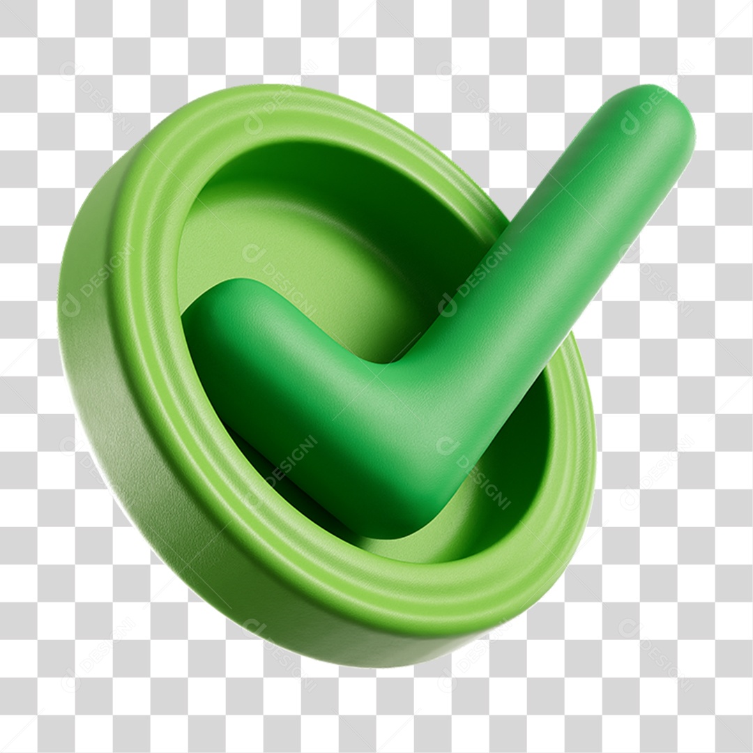 Ícone Sinal de Confirmação PNG Transparente